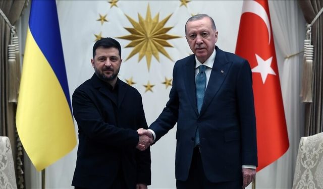TC Cumhurbaşkanı Erdoğan, Ukrayna Devlet Başkanı Zelenskiy ile görüştü