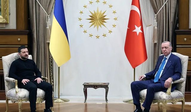 Ukrayna Devlet Başkanı Zelenskiy, Cumhurbaşkanı Erdoğan ile ortak basın toplantısında konuştu