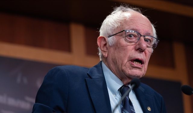 Sanders, ülkesinin İsrail'e askeri desteğini durdurması çağrısında bulundu