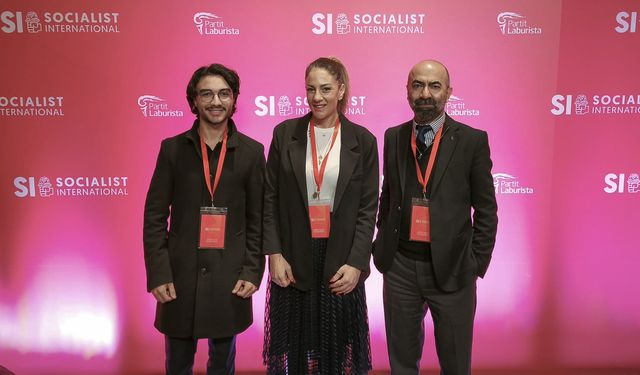 TDP Sosyalist Enternasyonal toplantılarına katıldı