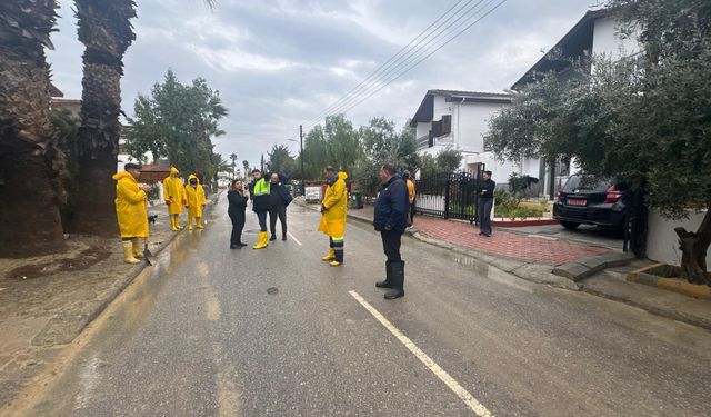 Amcaoğlu: “Derelerin seviyelerinde bir miktar yükselme var, gelişmeleri sürekli takip ediyoruz"