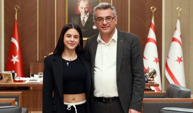 Cumhurbaşkani Erhürman, Elis Sermaye’yi kabul etti