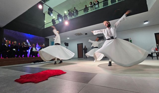 “Mevlânâ’yı Anma” etkinlikleri kapsamında Girne’de sema gösterileri yapıldı