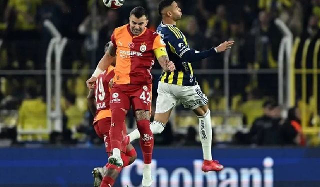 Dev derbide puanlar paylaşıldı, 2 gol ve kart yağmuru