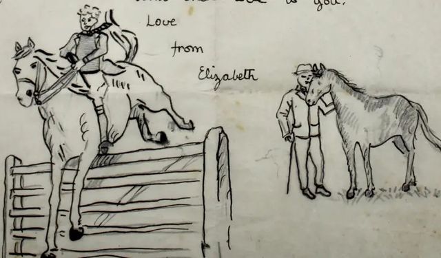 Kraliçe II. Elizabeth'in çocukluk mektubu açık artırmaya çıkıyor