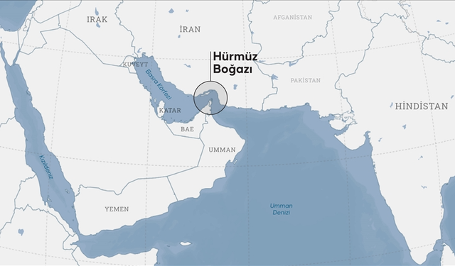 Hürmüz Boğazı'nda bazı gemilerin U dönüşü yaptığı görüldü