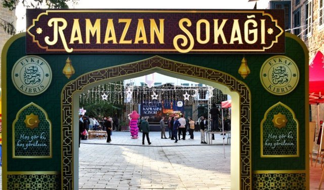 Lefkoşa'da “Ramazan Sokağı” kuruldu