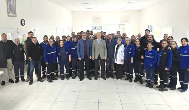 Hasipoğlu’ndan Ektam çalışanlarına bayram ziyareti: En büyük Bayram, çalışanın mutluluğudur