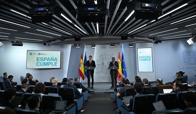 Madrid'de ortak basın toplantısı