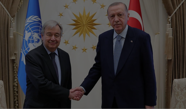 Erdoğan, BM Genel Sekreteri Guterres ile görüştü: Kıbrıs’taki son gelişmeler ele alındı