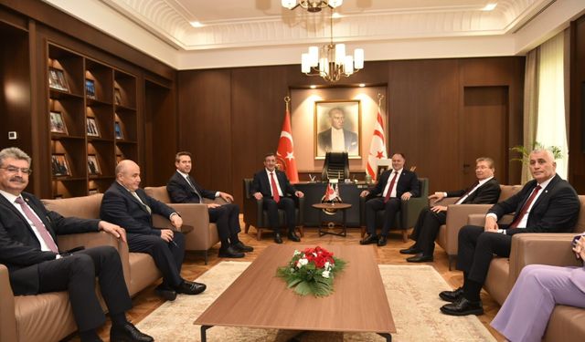 Yılmaz, Cumhuriyet Meclisi Başkanı Öztürkler’i ziyaret etti