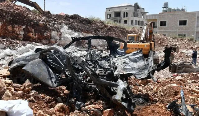 İsrail ordusu Lübnan'ın güneyindeki bazı beldelere İHA saldırıları gerçekleştirdi