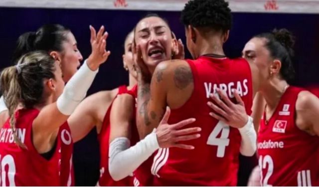 Türkiye Kadın Voleybol Milli Takımı VNL şampiyonu oldu