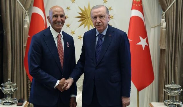 Erdoğan, Barrack ile görüştü