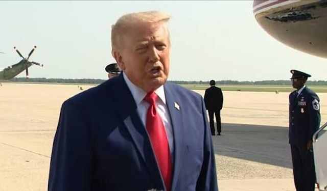 Trump: "Umarım (İran'la) savaşın sonuna doğru ilerliyoruz”
