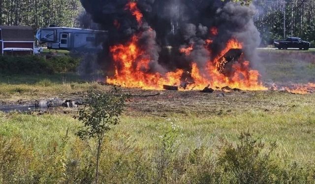 ABD’de F-16 savaş uçağı düştü: Pilot güvenli şekilde kurtuldu