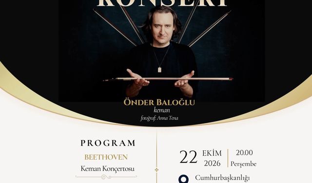 KKTC Cumhurbaşkanlığı Senfoni Orkestrası'ndan Sonbahar Konseri