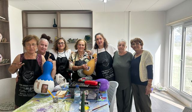 Geçitkale-Serdarlı Belediyesi El Sanatları Atölyesi yenilendi