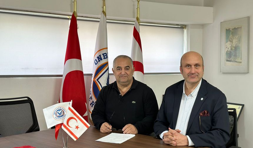 15 Kasım Kıbrıs Üniversitesi  ile Sodimer arasında iş birliği protokolü imzalandı...