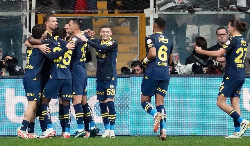 Dolmabahçe'deki derbi Fenerbahçe'nin