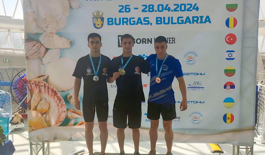 Sporcularımızdan Bulgaristan'da dereceler
