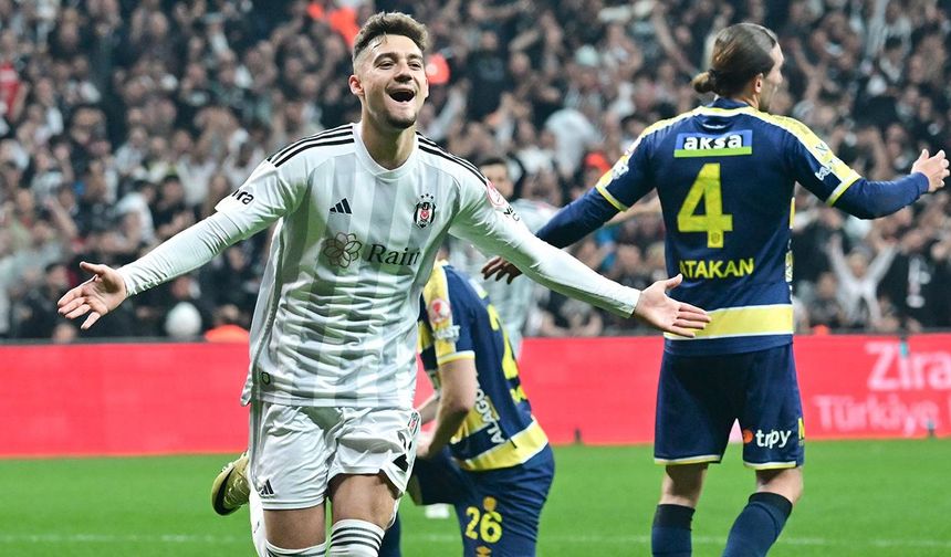 Ziraat Türkiye Kupası'nda ilk finalist Beşiktaş
