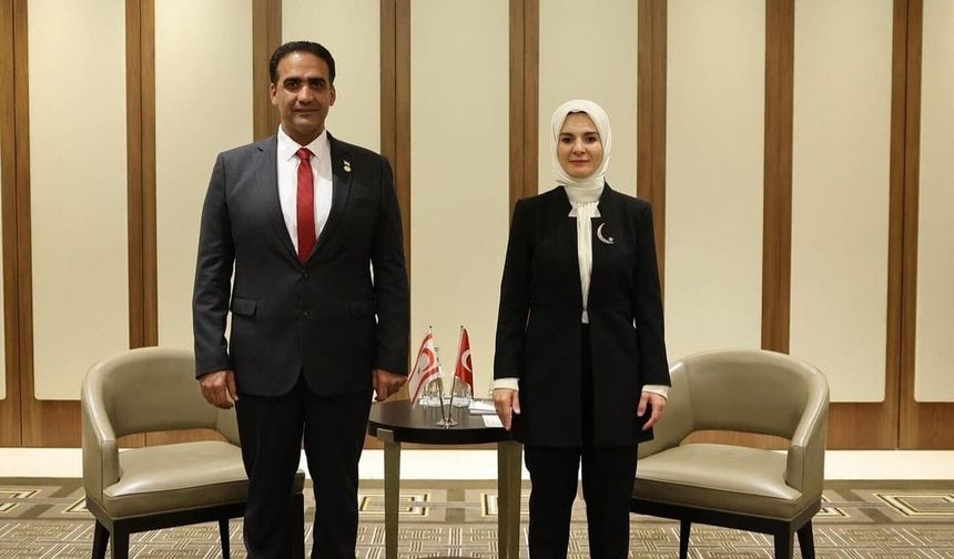 Gardiyanoğlu, Türkiye Aile ve Sosyal Hizmetler Bakanı Göktaş ile biraraya geldi