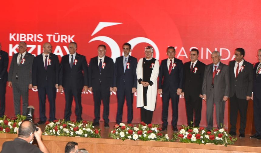 Kıbrıs Türk Kızılayı’nın 50. kuruluş yıl dönümü kutlandı