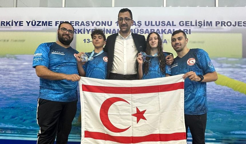 Kuzey Kıbrıs Su Sporları Sporcuları Bursa’dan madalyalarla döndü