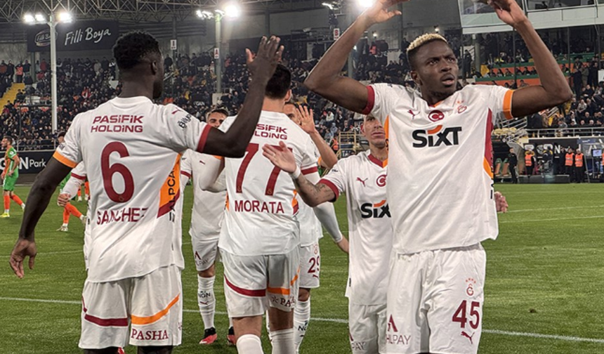 Galatasaray, Alanya'da geri dönüşle kazandı