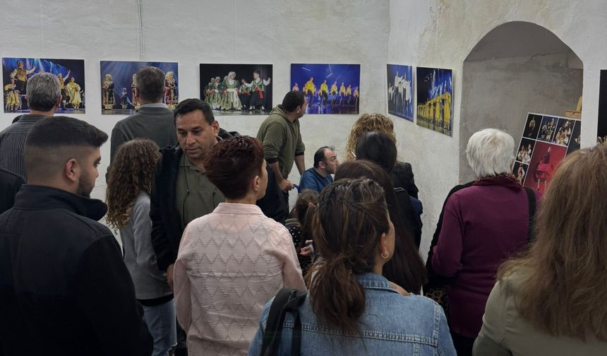Yıltan Taşçı Akademi 18. Kursiyer Sergisi “FOGEM Folklor Şöleni 2025’ten Kareler” dün akşam açıldı