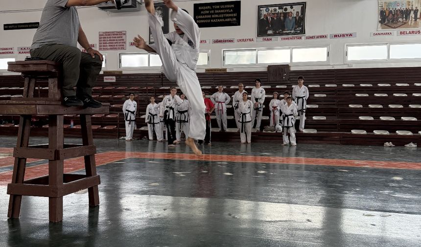 Taekwondocular 19 Mayıs için yarıştı