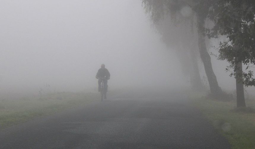 Sürücülere sis uyarısı