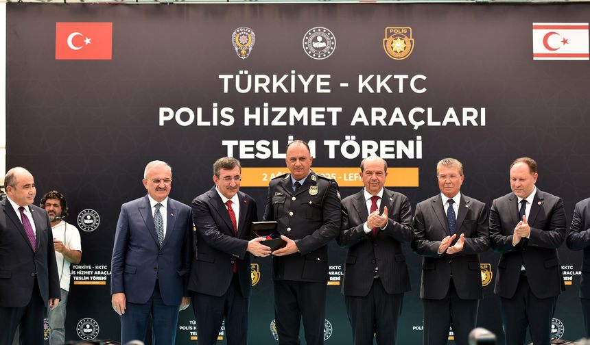 “Türkiye- KKTC Polis Hizmet Araçları Teslim Töreni”