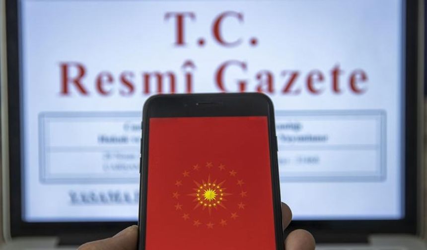YAŞ kararları T.C. Resmi Gazete'de
