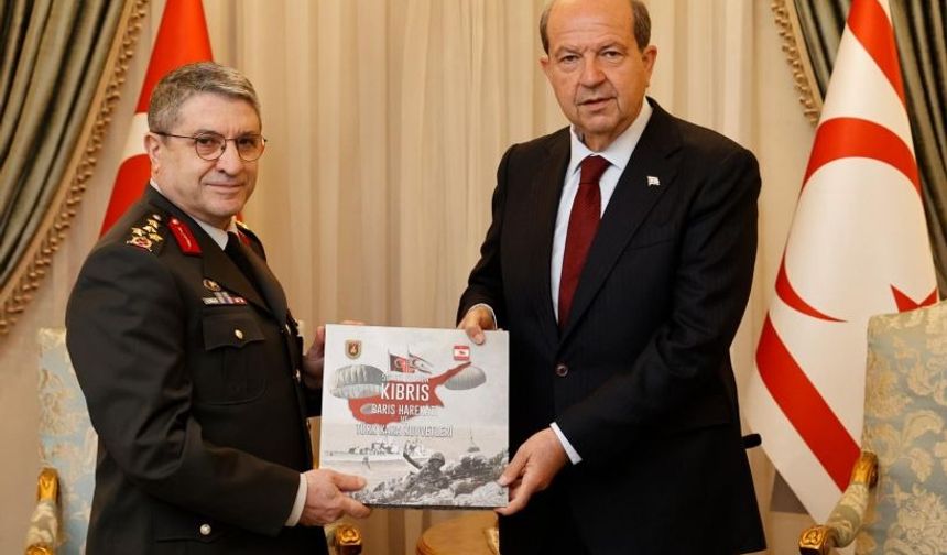 Cumhurbaşkanı Tatar, Türkiye Genel Kurmay Başkanlığına atanan Bayraktaroğlu'nu tebrik etti