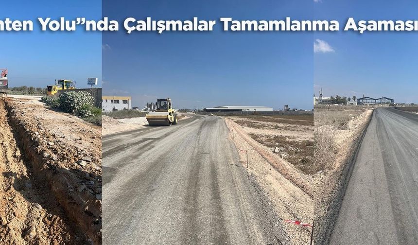 “Tenten Yolu”nda çalışmalar tamamlanıyor
