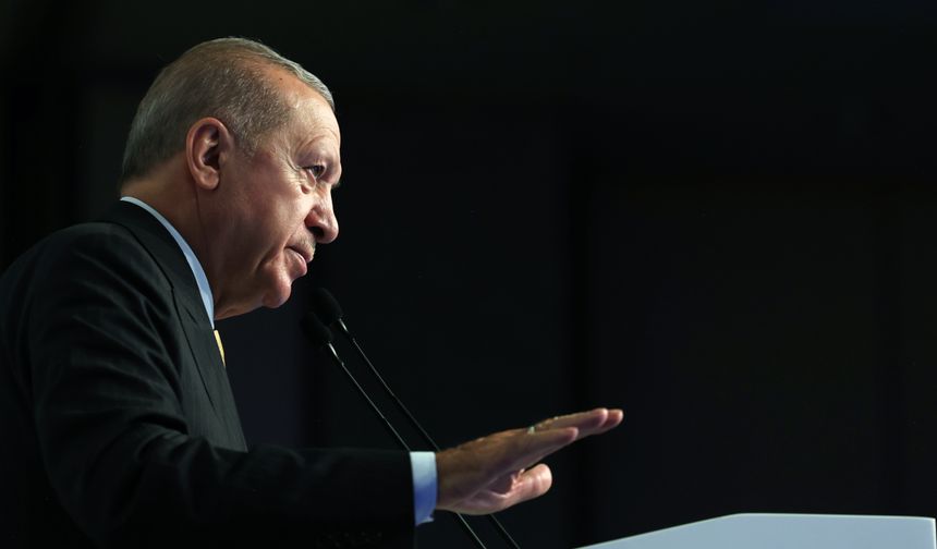 Erdoğan: “Akdeniz'deki kaynaklardan payımıza düşeni alır, kazan kazan ilkesiyle de komşularımızla birlikte iş yaparız”