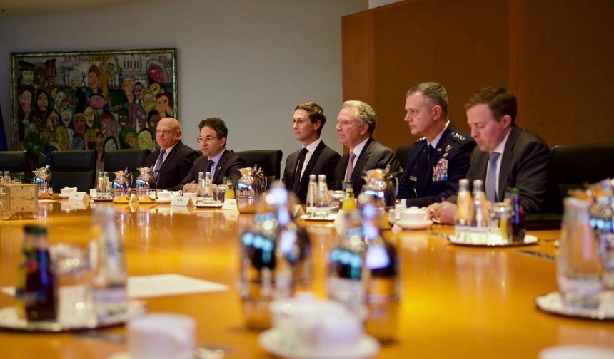 Witkoff ve Trump'ın damadı, Berlin’de Ukrayna heyetiyle görüştü