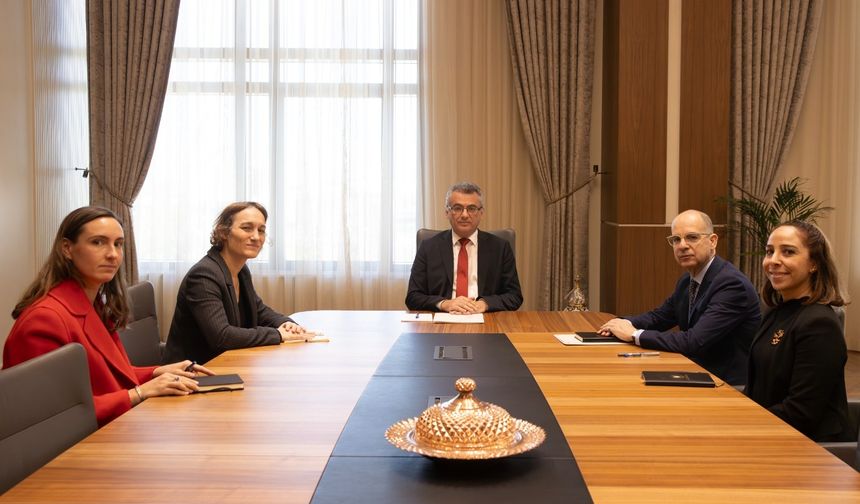 Cumhurbaşkanı Erhürman, Fransa’nın Lefkoşa Büyükelçisi Kolacko ile görüştü
