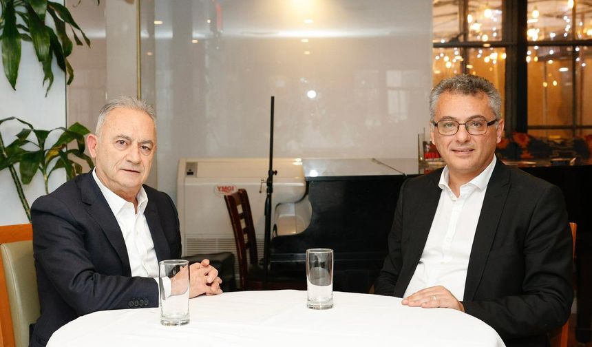 Erhürman, New York’ta DİSİ eski Başkanı Averof Neofitu ile görüştü