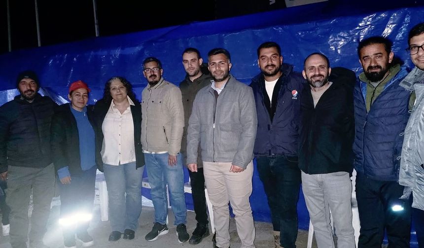 Halkın Partisi'nden bir heyet EKTAM çalışanlarını ziyaret etti