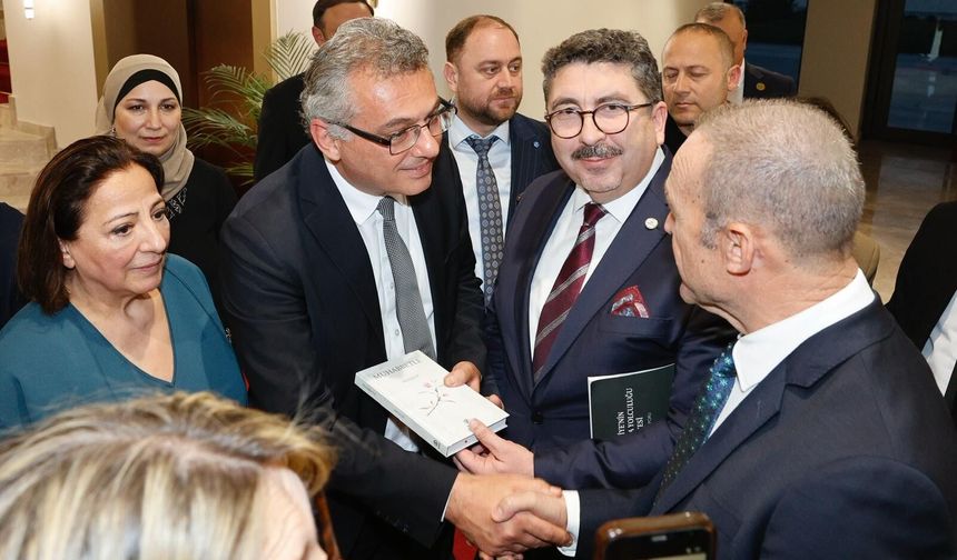 Erhürman, Türk Dünyası Arabulucular Birliği ve Kıbrıs Türk Barolar Birliği'ni kabul etti