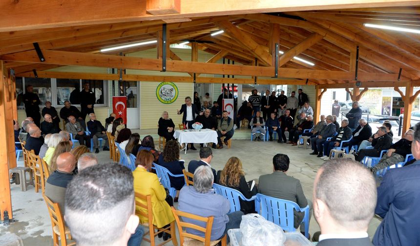 Cumhurbaşkanı Tufan Erhürman Karpaz halkıyla buluştu