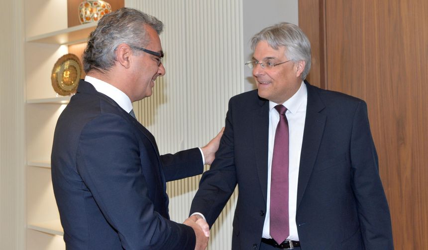 Erhürman, Büyükelçi Jugel'i kabul etti