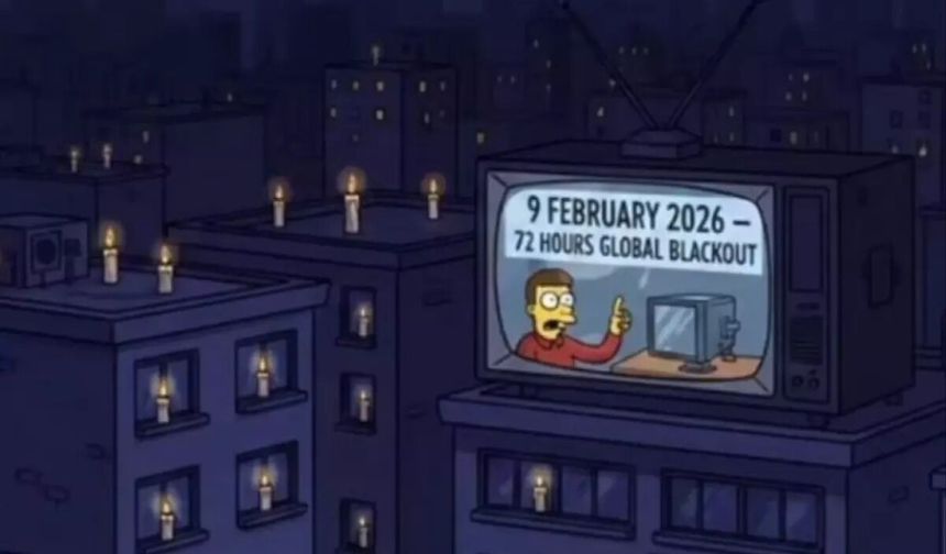 The Simpsons 72 saat elektrik kesintisi kehaneti