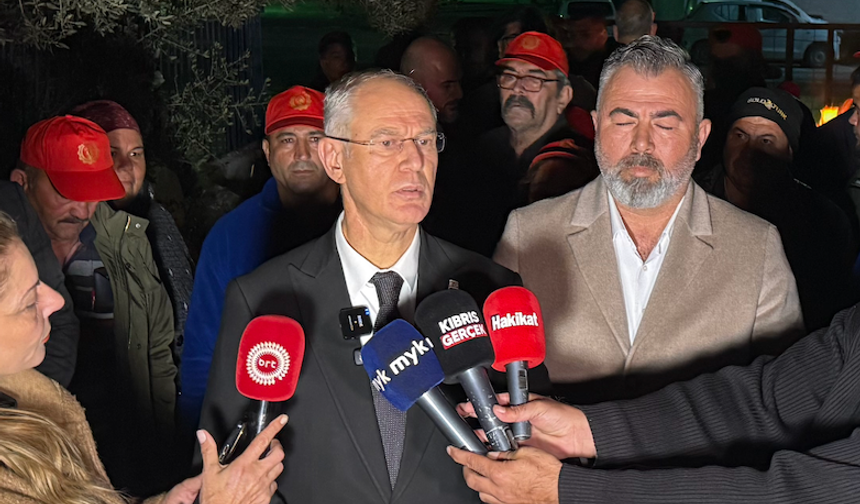 Çalışma Bakanı Hasipoğlu, grevdeki Ektam tesislerini ziyaret etti