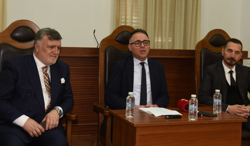 Türk Dünyası Arabulucular Birliği Yüksek Mahkeme Başkanı Özerdağ’ı ziyaret etti