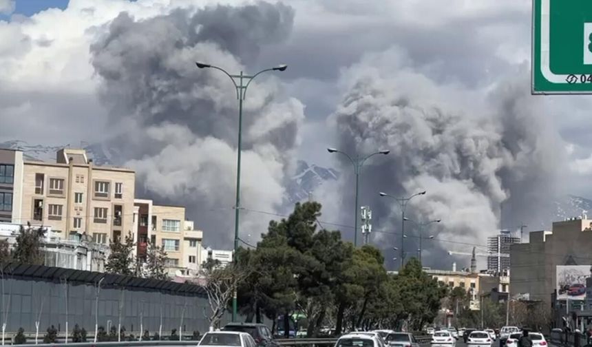 İran’ın başkenti Tahran’da art arda patlamalar meydana geldi