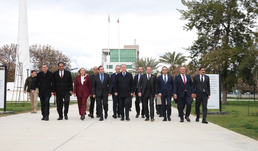 TBMM Milli Savunma Komisyonu Başkanı Hulusi Akar, KKTC'de temaslarda bulundu